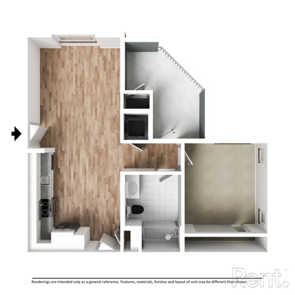Thumbnail 2 of 8 Floor Plan A4 at Westbury Apartments, California