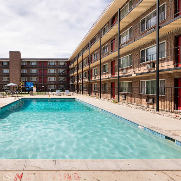 the pool at our 2400 2400 2400 apartments