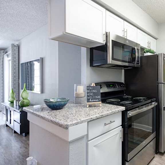 tampa pet friendly apartments at arbour ponds aspen kitchen angle 2x2 950 sq ft