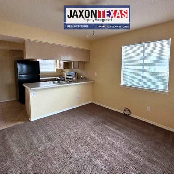 carpeted dinning room