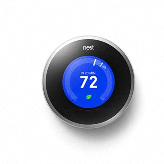 an image of a thermostat with a blue