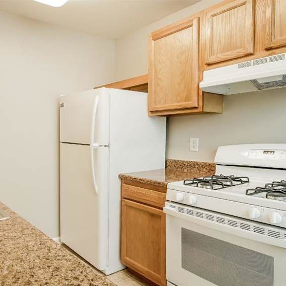 sink with faucet at residences at grand blanc apartments - grand blanc, mi, michigan, 48507