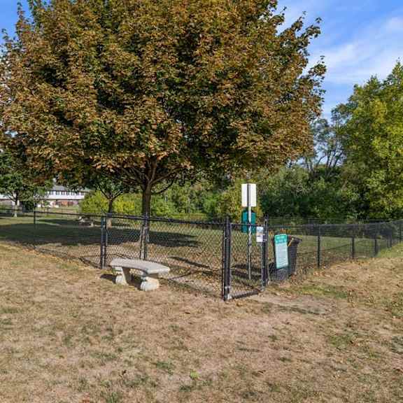 dog park at residences at grand blanc apartments - grand blanc, mi, grand blanc twp, michigan