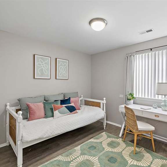 study desk at residences at grand blanc apartments - grand blanc, mi, grand blanc twp, 48507
