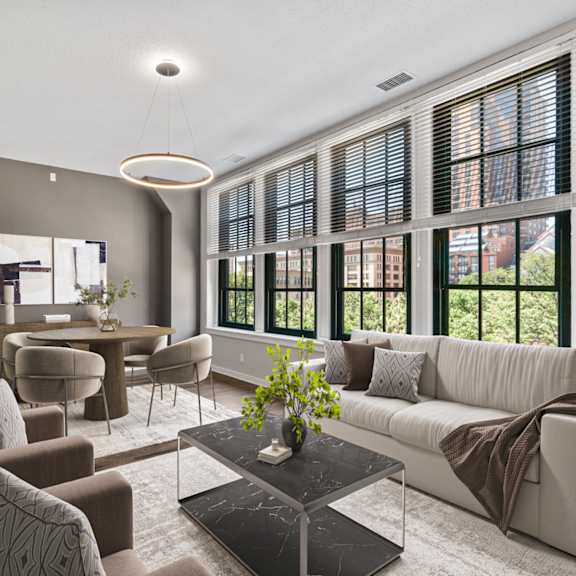 Thumbnail 4 of 12 Well Lit Living Spaces at The Cosmopolitan, St Paul, MN, 55101