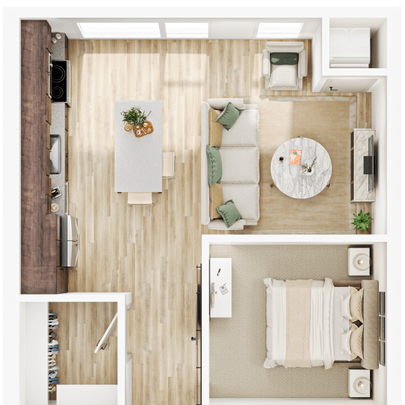 Thumbnail 1 of 4 1 bed 1 bath C at The Mera, St Louis Park, MN 55426