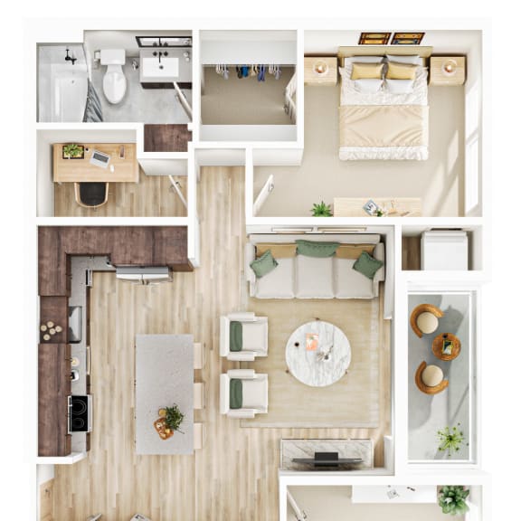 Thumbnail 1 of 2 2 bed 2 bath G at The Mera, St Louis Park, Minnesota