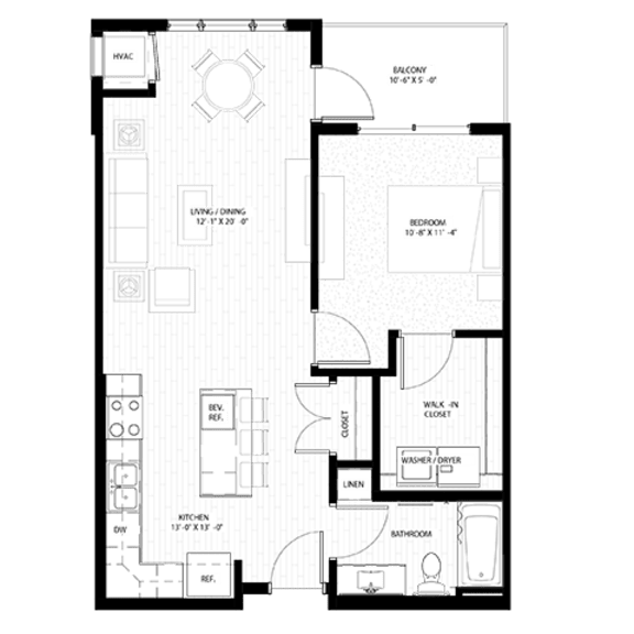 Thumbnail 1 of 2 1 bed 1 bath at Nuvelo at Parkside, Apple Valley, 55124