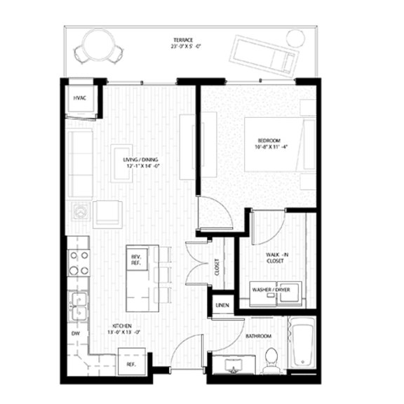Thumbnail 2 of 2 1 bed 1 bath A at Nuvelo at Parkside, Apple Valley