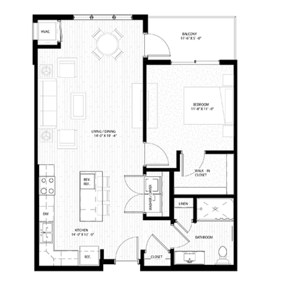 Thumbnail 1 of 3 1 bed 1 bath C at Nuvelo at Parkside, Apple Valley, Minnesota