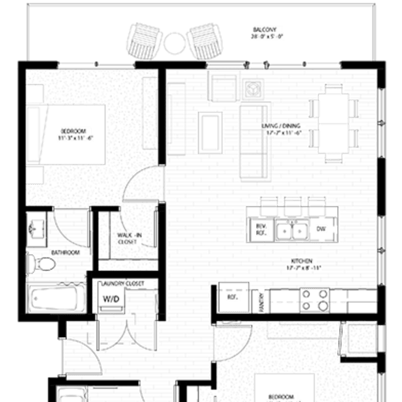 Thumbnail 2 of 2 2 bed 2 bath C at Nuvelo at Parkside, Apple Valley, Minnesota