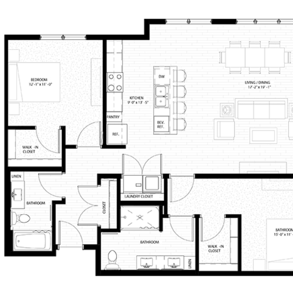 Thumbnail 1 of 2 2 bed 2 bath I at Nuvelo at Parkside, Minnesota