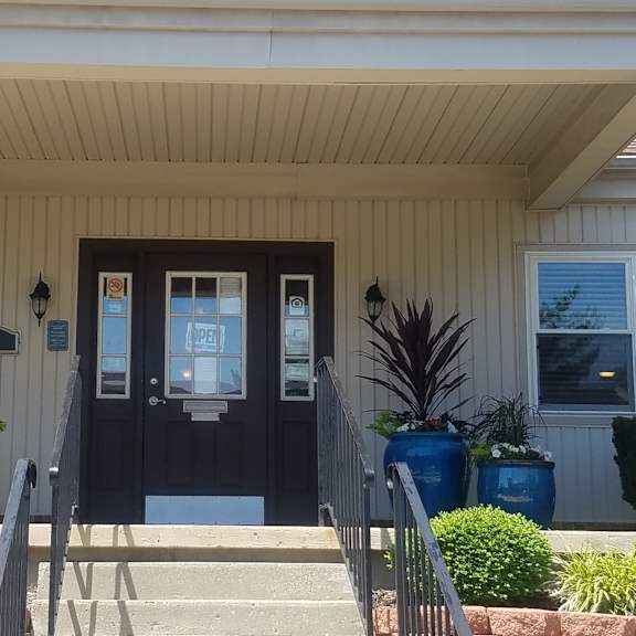 front entrance