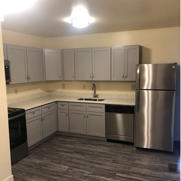 rehabbed kitchen