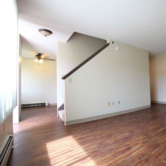 spacious living room