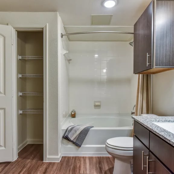 Thumbnail 7 of 11 Two bedroom floor plan 1100 square feet 1 at High Point Preserve Apartments, Austin