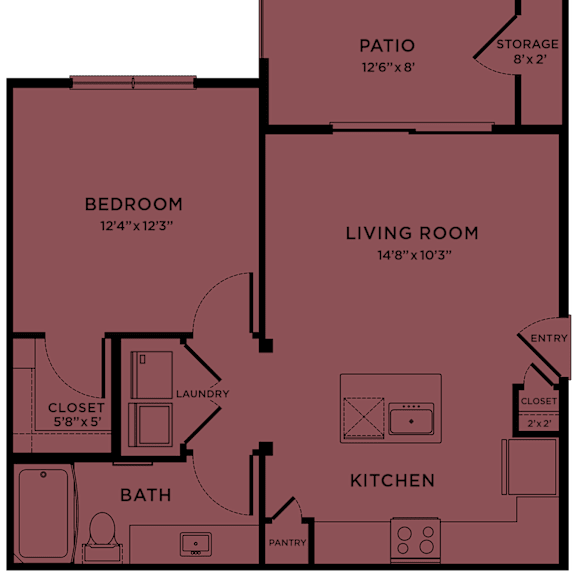 Thumbnail 1 of 12 Floorplan A1 at Bridge at Paloma