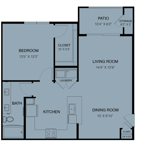 Thumbnail 1 of 14 A3 Floor Plan at Three Hills, Austin, TX 78747