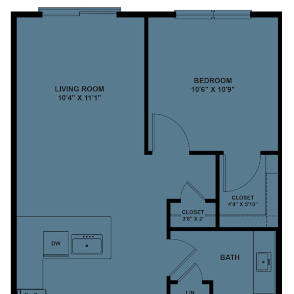 Thumbnail 2 of 23 1 bed 1 bath at ThreeTwenty at the Vybe Apartments, Texas, 78640