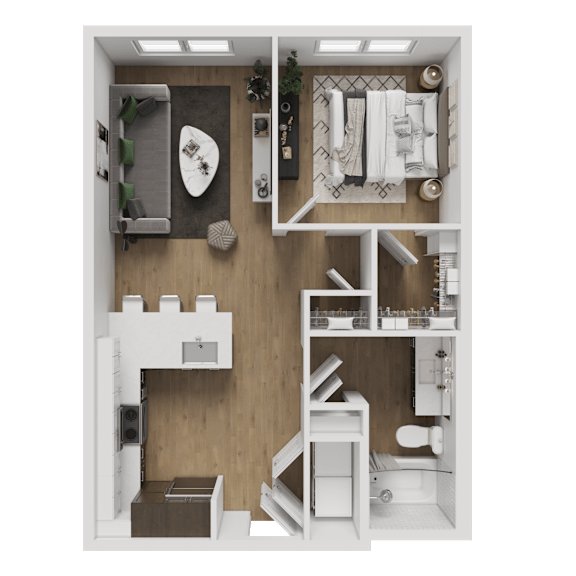 Thumbnail 1 of 23 1 bed 1 bath G at ThreeTwenty at the Vybe Apartments, Texas