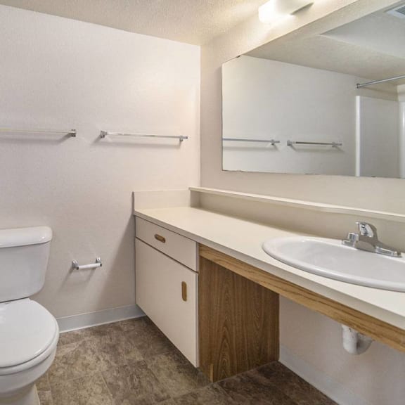 Thumbnail 8 of 11 Master bath at Canal 2 Apartments, Lansing, 48917