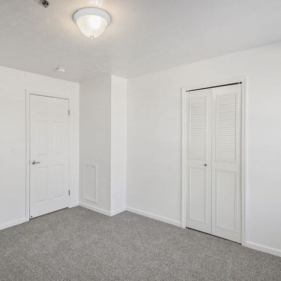 Thumbnail 14 of 14 Spacious bedroom with a walk in closet at Canal 2 Apartments in Lansing, MI