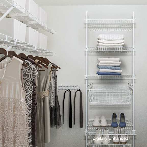Thumbnail 12 of 16 A walk-in closet with organizers at Canal 2 Apartments in Lansing, MI