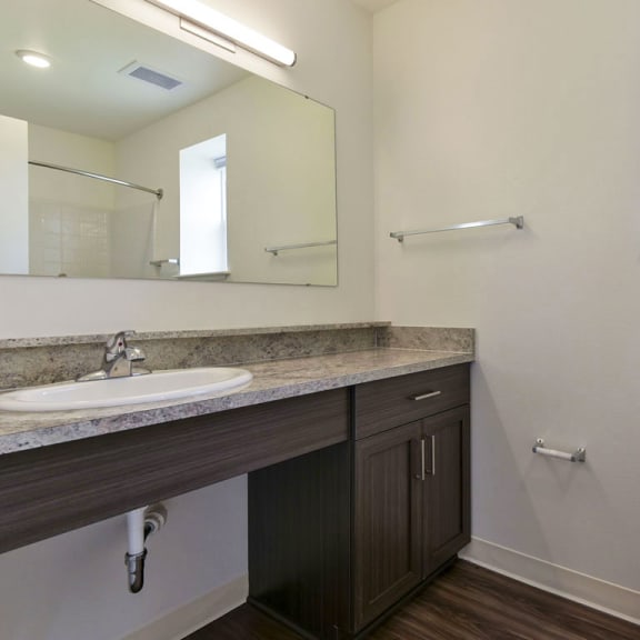 Thumbnail 7 of 10 1BE-Bath1plan at Chase Creek Apartment Homes, Alabama, 35811
