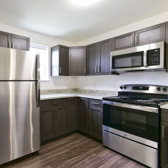 Thumbnail 5 of 10 1BE-Kit2plan at Chase Creek Apartment Homes, Huntsville, Alabama