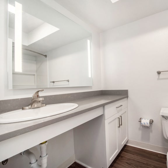 Thumbnail 6 of 8 Bathroom at The Crossings Apartments, Grand Rapids