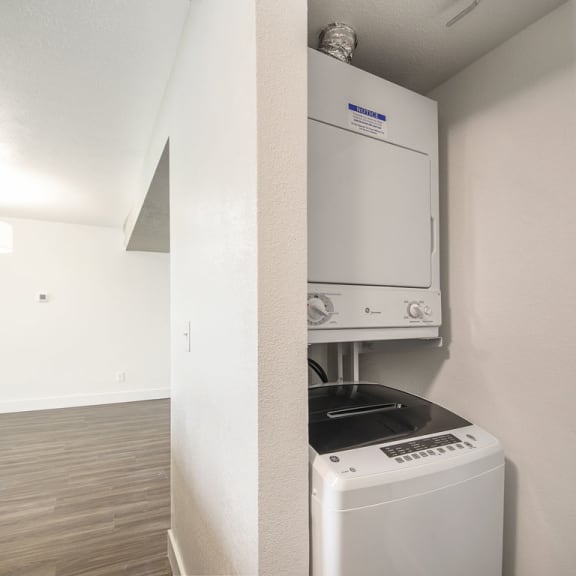 Thumbnail 6 of 10 Washer and dryer at The Crossings Apartments, Michigan, 49508