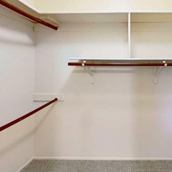 Thumbnail 6 of 6 large walk-in closet at Indian Lakes Apartments, Mishawaka, Indiana
