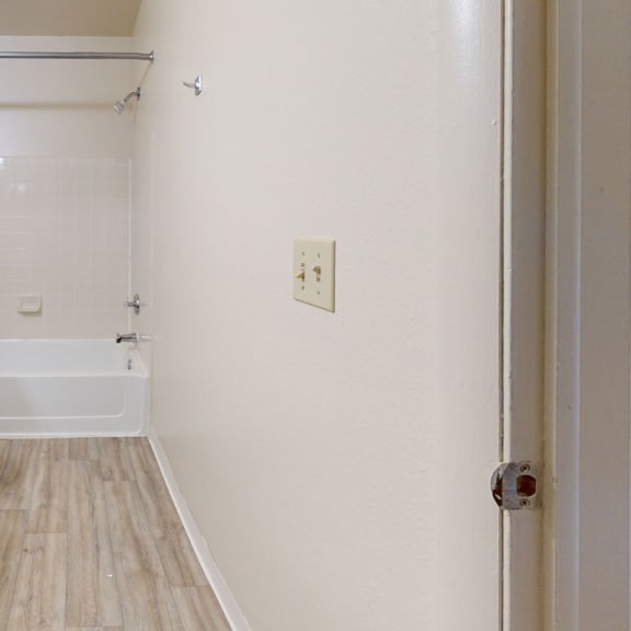 Thumbnail 4 of 5 a bathroom with a sink toilet and a bath tub at Irish Hills Apartments, Indiana, 46614