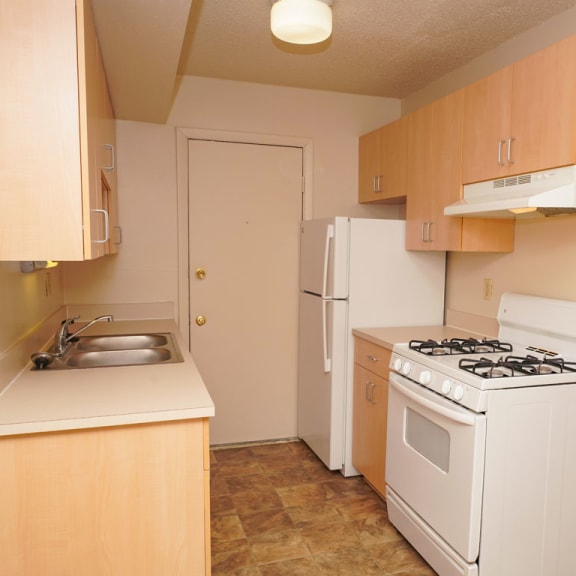 Thumbnail 6 of 9 Kitchen at Madeira Apartments, Kalamazoo, 49001