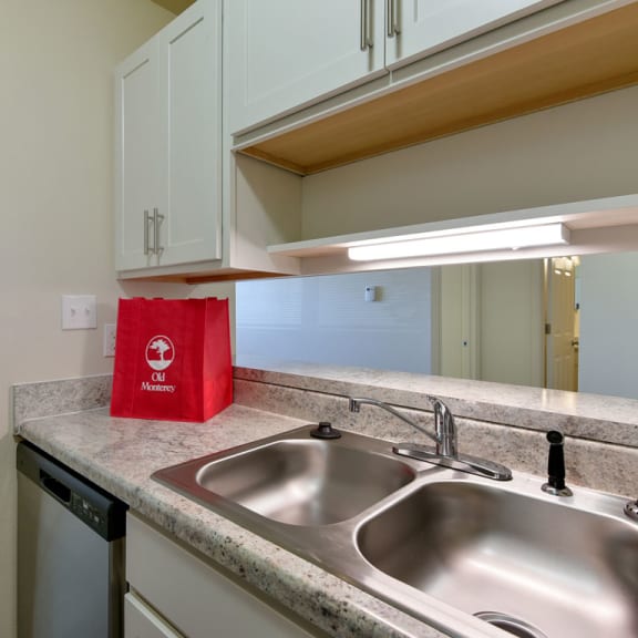 Thumbnail 6 of 8 a kitchen with a  at Old Monterey Apartments, Springfield
