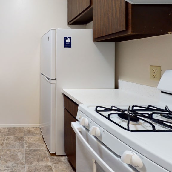 Thumbnail 7 of 11 Kitchen at Newport Village Apartments, Portage, MI