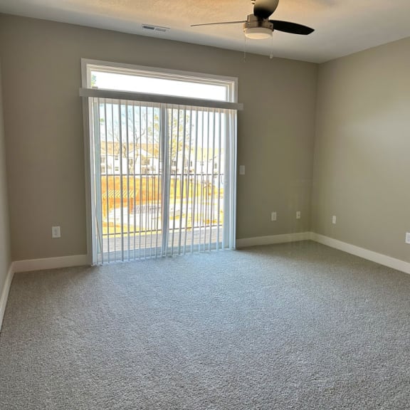 Thumbnail 8 of 22 living room with 9' ceiling on third floor  at Signature Pointe Apartment Homes, Athens, AL