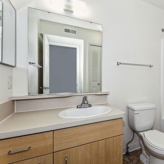 Thumbnail 7 of 13 primary bath at Stoney Pointe Apartment Homes, Wichita, 67226