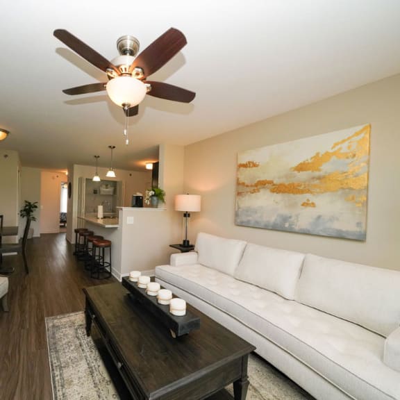 Thumbnail 8 of 17 open floor plan at Trade Winds Apartment Homes, Nebraska, 68022