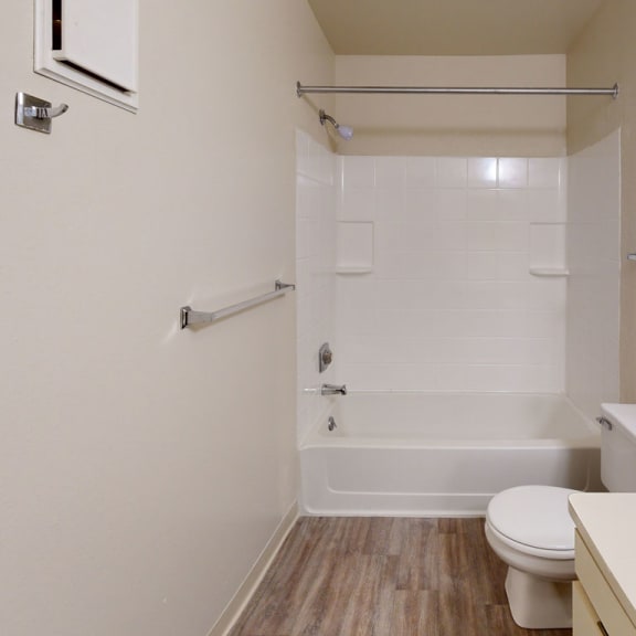 Thumbnail 5 of 6 1BM-Bath1plan at Trappers Cove Apartments, Michigan, 48910