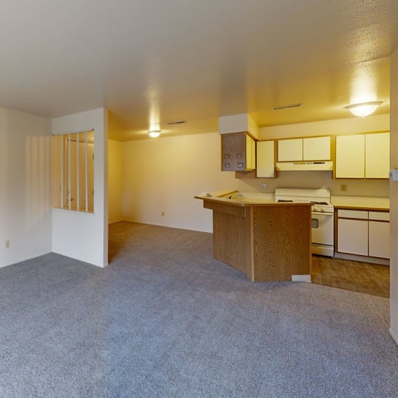 Thumbnail 3 of 6 1BM-LR1plan at Trappers Cove Apartments, Michigan