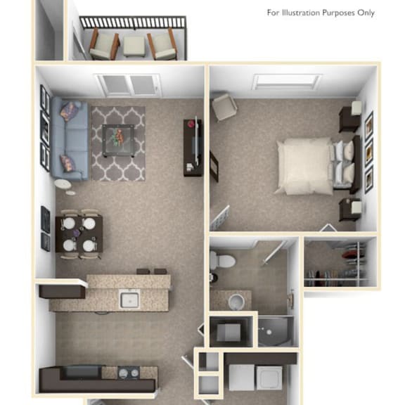Thumbnail 1 of 14 Two Bedroom at Strathmore Apartment Homes in West Des Moines, IA