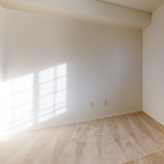 Thumbnail 6 of 7 A spacious bedroom with plush carpeting at Walnut Trail Apartments, Portage, MI