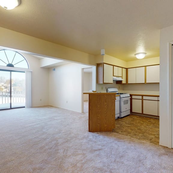 Thumbnail 3 of 8 2BR-1BA-LR1plan at Windmill Lakes Apartments, Holland, MI