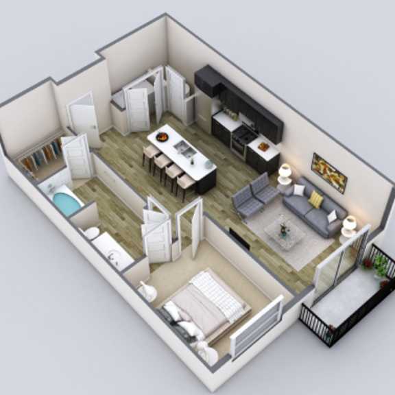 Thumbnail 1 of 2 the floor plan