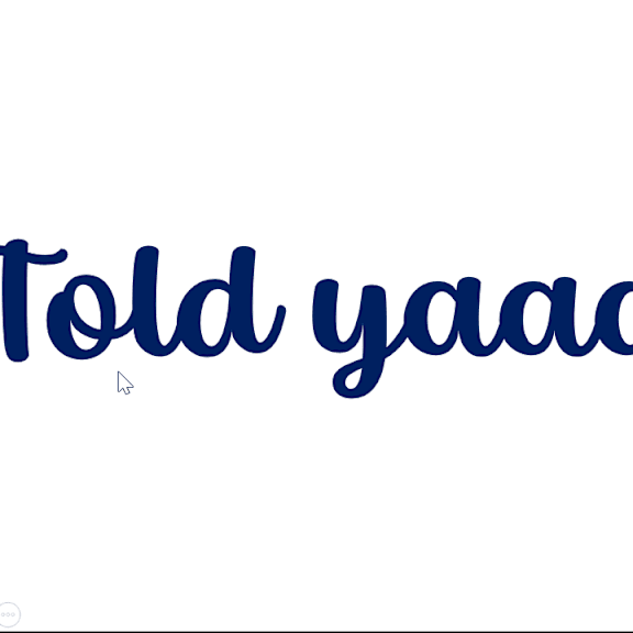 a logo with the words toddy yaya on a white background