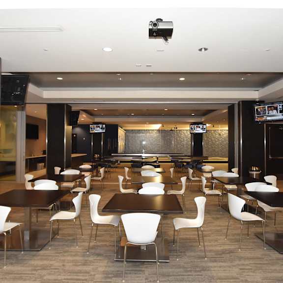 common area at casa mira view apartments, san diego, california