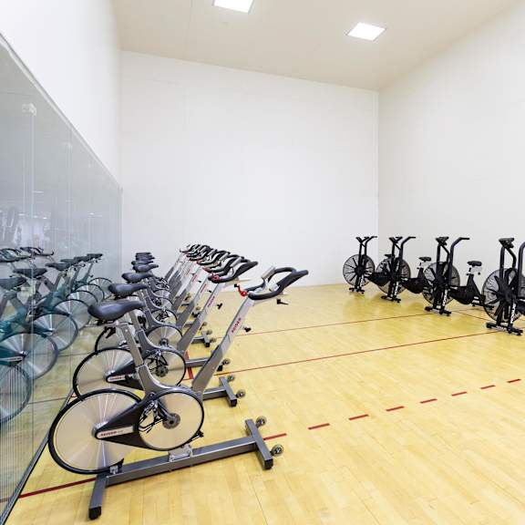 peloton bikes at la jolla crossroads apartments, san diego, 92122