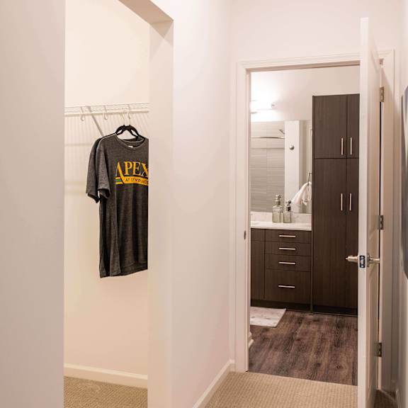 Thumbnail 6 of 8 2 Bedroom Apartment with walk in closet and attached bathroom at The Apex at CityPlace, Overland Park, Kansas