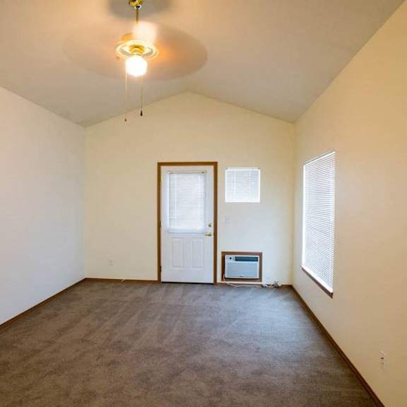 high ceilings and natural light at redwood acres, vancouver